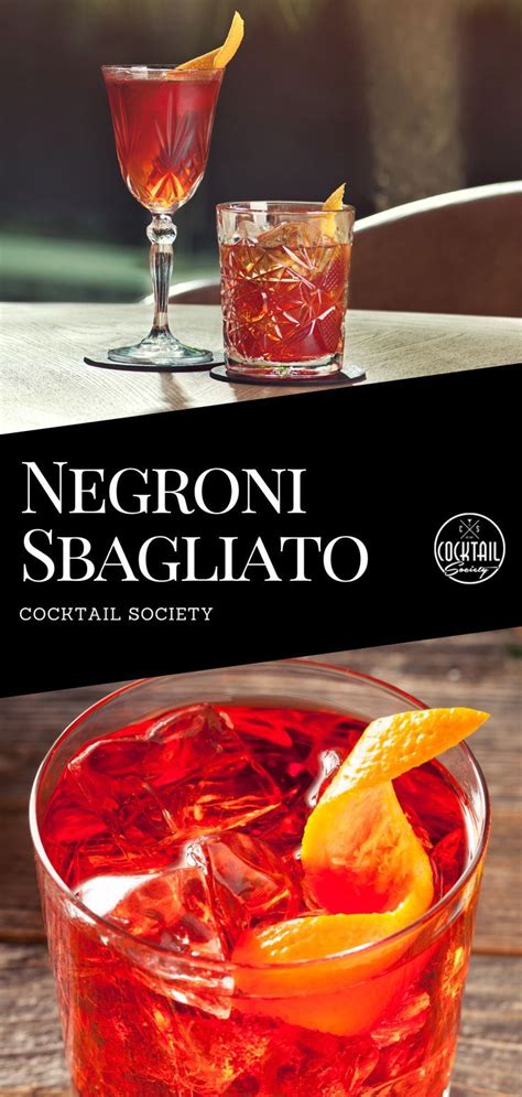 sbaglioto|Negroni Sbagliato Cocktail Recipe